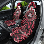 Aotearoa Ngai Te Rangi Car Seat Cover Maori Iwi Poutama Puhoro Tattoo