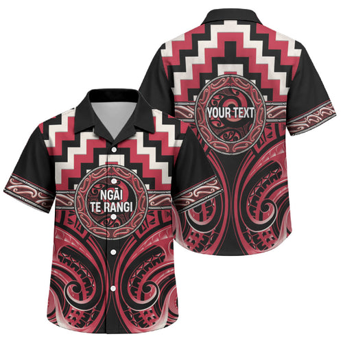 Aotearoa Ngai Te Rangi Personalised Family Matching Summer Maxi Dress and Hawaiian Shirt Maori Iwi Poutama Puhoro Tattoo