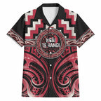Aotearoa Ngai Te Rangi Personalised Hawaiian Shirt Maori Iwi Poutama Puhoro Tattoo