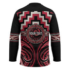 Aotearoa Ngai Te Rangi Personalised Hockey Jersey Maori Iwi Poutama Puhoro Tattoo