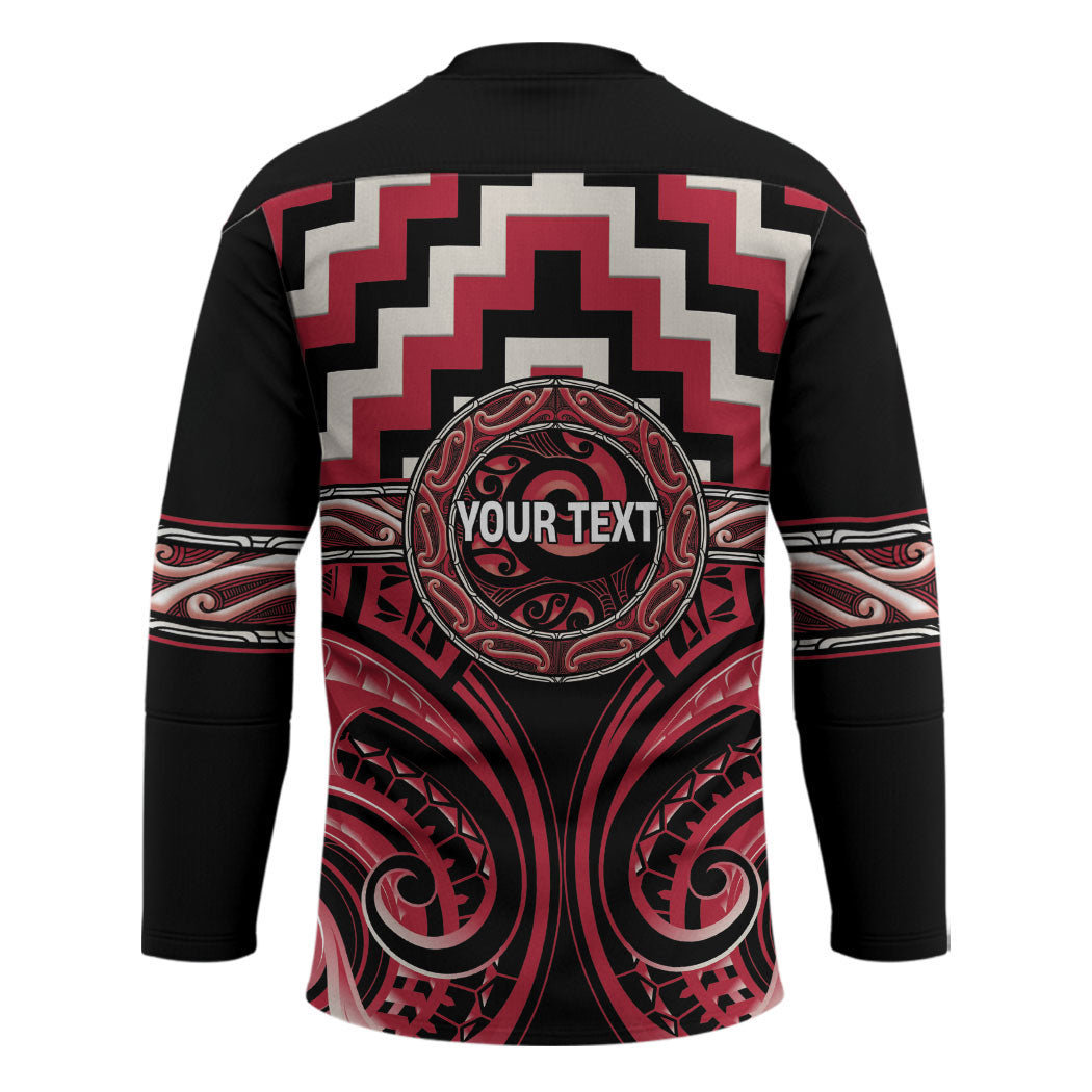Aotearoa Ngai Te Rangi Personalised Hockey Jersey Maori Iwi Poutama Puhoro Tattoo