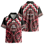 Aotearoa Ngai Te Rangi Personalised Kid Hawaiian Shirt Maori Iwi Poutama Puhoro Tattoo