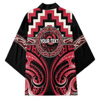Aotearoa Ngai Te Rangi Personalised Kimono Maori Iwi Poutama Puhoro Tattoo