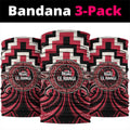 Aotearoa Ngai Te Rangi Neck Gaiter Maori Iwi Poutama Puhoro Tattoo