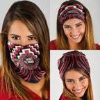 Aotearoa Ngai Te Rangi Neck Gaiter Maori Iwi Poutama Puhoro Tattoo
