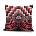 Aotearoa Ngai Te Rangi Pillow Cover Maori Iwi Poutama Puhoro Tattoo