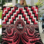 Aotearoa Ngai Te Rangi Quilt Maori Iwi Poutama Puhoro Tattoo