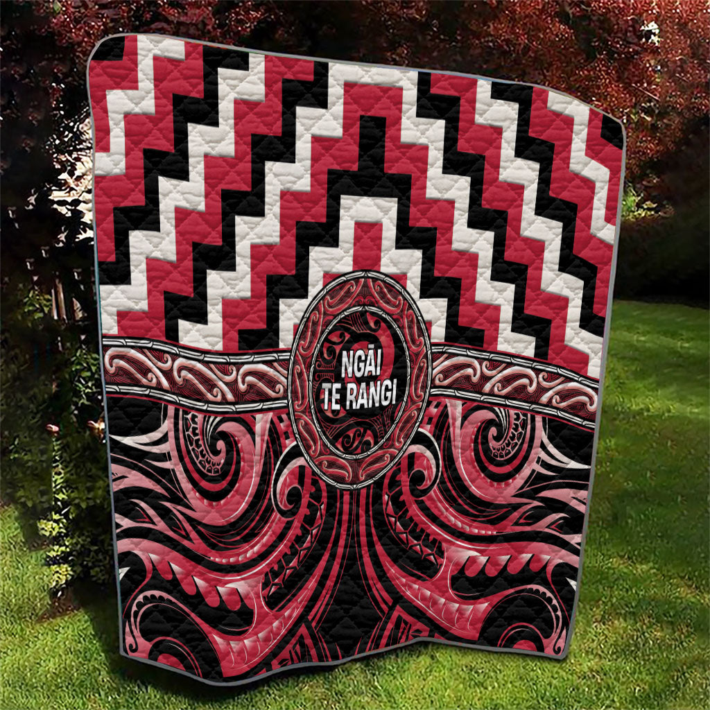 Aotearoa Ngai Te Rangi Quilt Maori Iwi Poutama Puhoro Tattoo