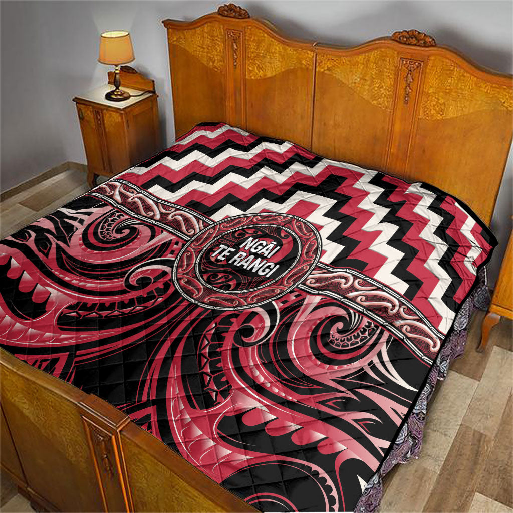 Aotearoa Ngai Te Rangi Quilt Maori Iwi Poutama Puhoro Tattoo