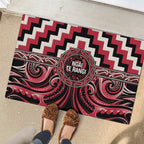 Aotearoa Ngai Te Rangi Rubber Doormat Maori Iwi Poutama Puhoro Tattoo