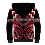Aotearoa Ngai Te Rangi Personalised Sherpa Hoodie Maori Iwi Poutama Puhoro Tattoo
