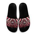 Aotearoa Ngai Te Rangi Slide Sandals Maori Iwi Poutama Puhoro Tattoo