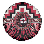 Aotearoa Ngai Te Rangi Spare Tire Cover Maori Iwi Poutama Puhoro Tattoo