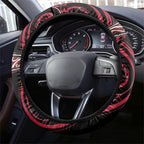 Aotearoa Ngai Te Rangi Steering Wheel Cover Maori Iwi Poutama Puhoro Tattoo
