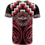 Aotearoa Ngai Te Rangi Personalised T Shirt Maori Iwi Poutama Puhoro Tattoo