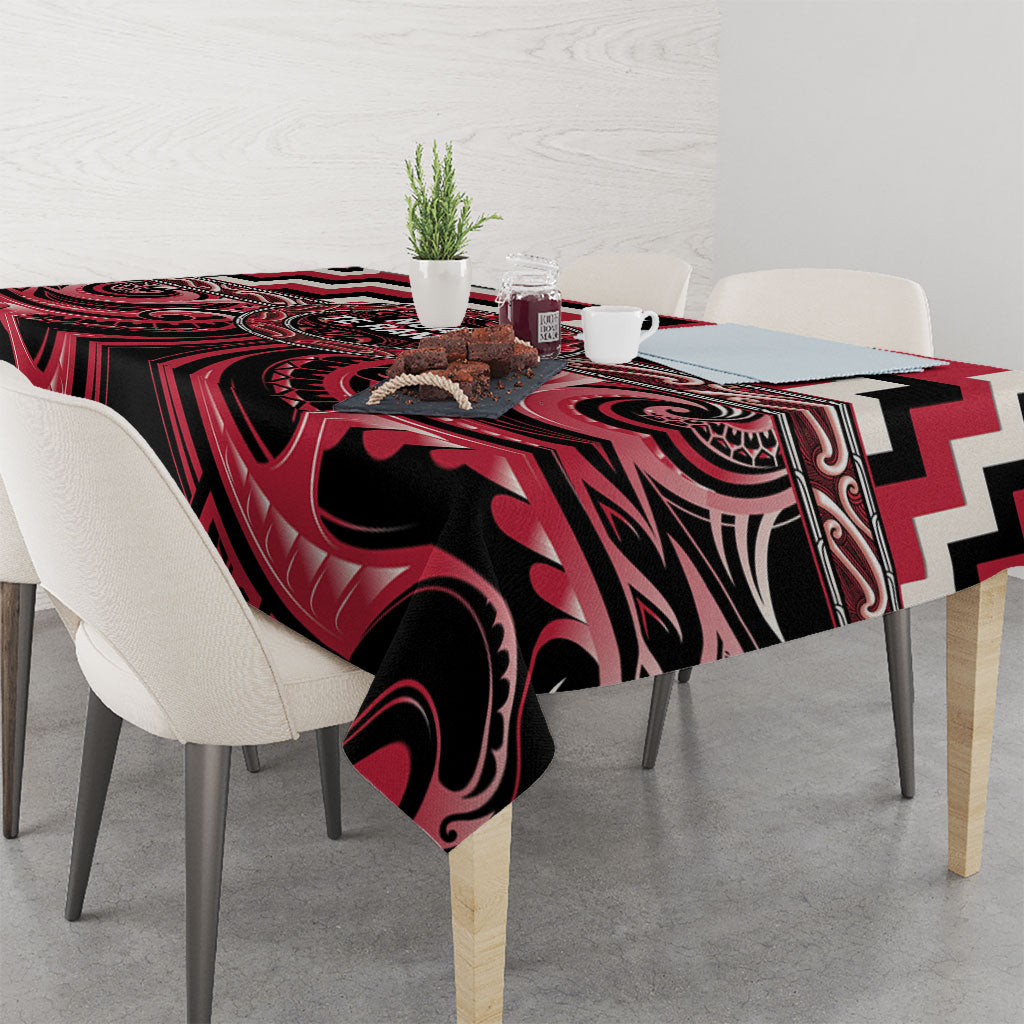 Aotearoa Ngai Te Rangi Tablecloth Maori Iwi Poutama Puhoro Tattoo