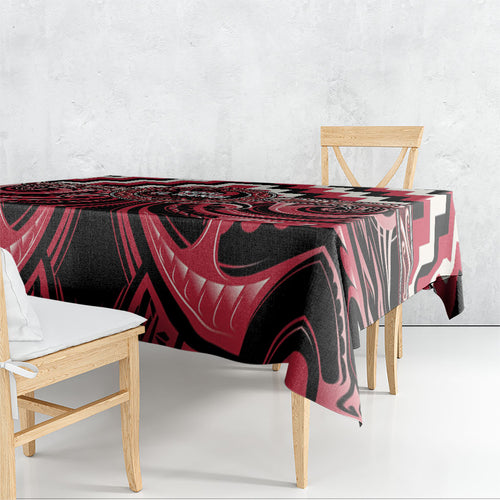 Aotearoa Ngai Te Rangi Tablecloth Maori Iwi Poutama Puhoro Tattoo