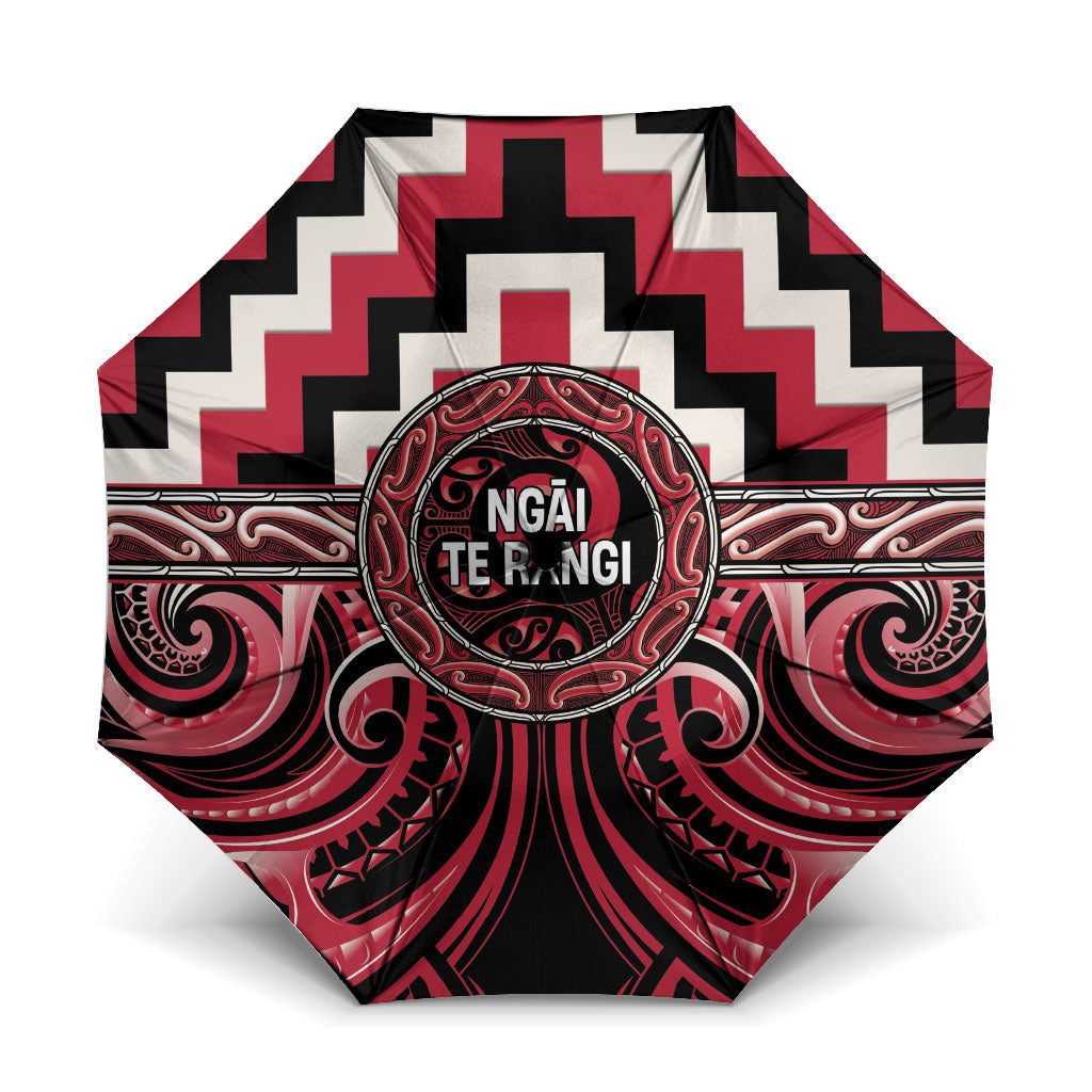 Aotearoa Ngai Te Rangi Umbrella Maori Iwi Poutama Puhoro Tattoo