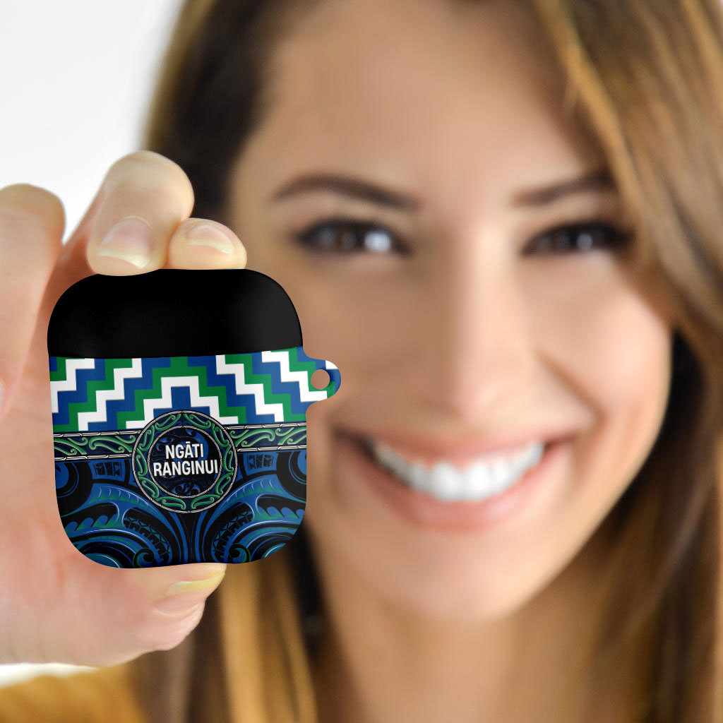 Aotearoa Ngati Ranginui AirPods Case Maori Iwi Poutama Puhoro Tattoo
