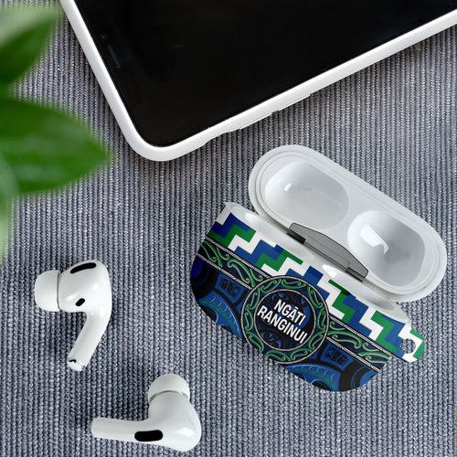 Aotearoa Ngati Ranginui AirPods Case Maori Iwi Poutama Puhoro Tattoo
