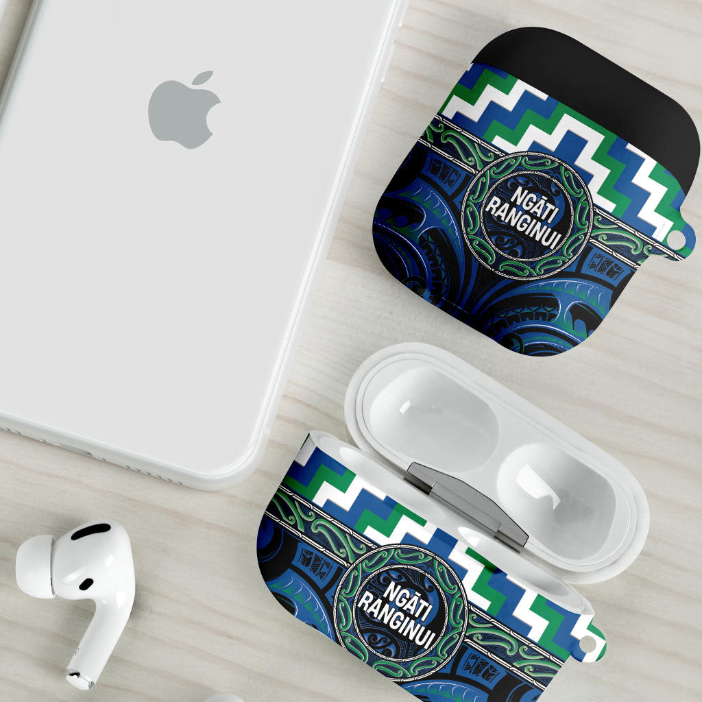 Aotearoa Ngati Ranginui AirPods Case Maori Iwi Poutama Puhoro Tattoo