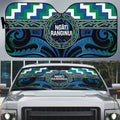 Aotearoa Ngati Ranginui Auto Sun Shade Maori Iwi Poutama Puhoro Tattoo
