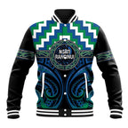 Aotearoa Ngati Ranginui Personalised Baseball Jacket Maori Iwi Poutama Puhoro Tattoo