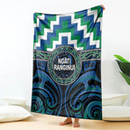 Aotearoa Ngati Ranginui Blanket Maori Iwi Poutama Puhoro Tattoo