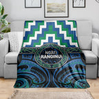 Aotearoa Ngati Ranginui Blanket Maori Iwi Poutama Puhoro Tattoo