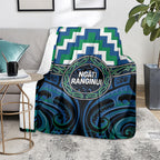 Aotearoa Ngati Ranginui Blanket Maori Iwi Poutama Puhoro Tattoo