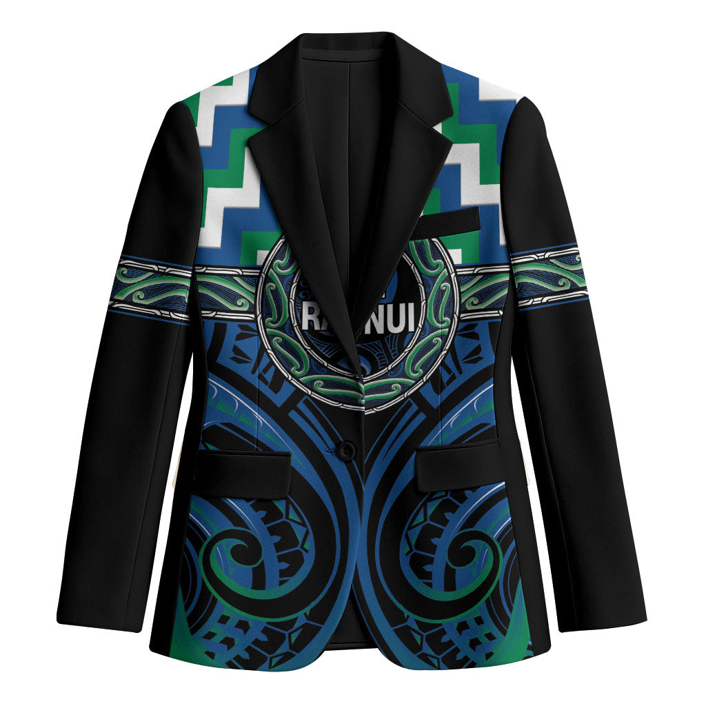 Aotearoa Ngati Ranginui Personalised Blazer Maori Iwi Poutama Puhoro Tattoo
