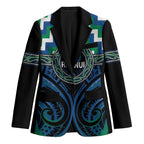 Aotearoa Ngati Ranginui Personalised Blazer Maori Iwi Poutama Puhoro Tattoo