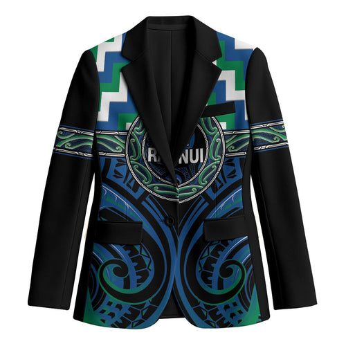 Aotearoa Ngati Ranginui Personalised Blazer Maori Iwi Poutama Puhoro Tattoo