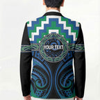Aotearoa Ngati Ranginui Personalised Blazer Maori Iwi Poutama Puhoro Tattoo