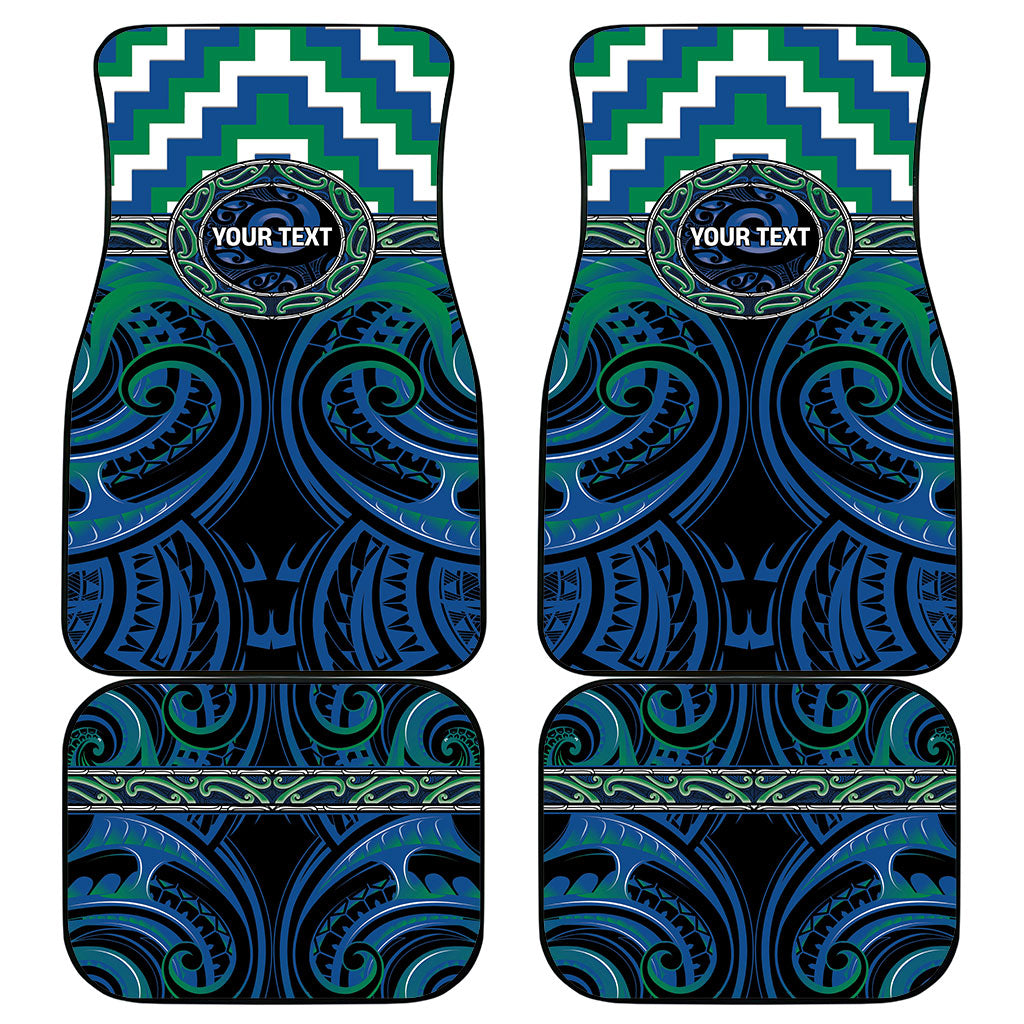 Aotearoa Ngati Ranginui Personalised Car Mats Maori Iwi Poutama Puhoro Tattoo