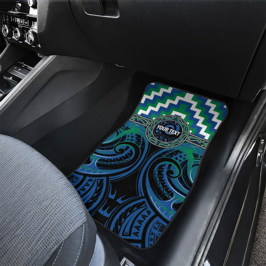 Aotearoa Ngati Ranginui Personalised Car Mats Maori Iwi Poutama Puhoro Tattoo