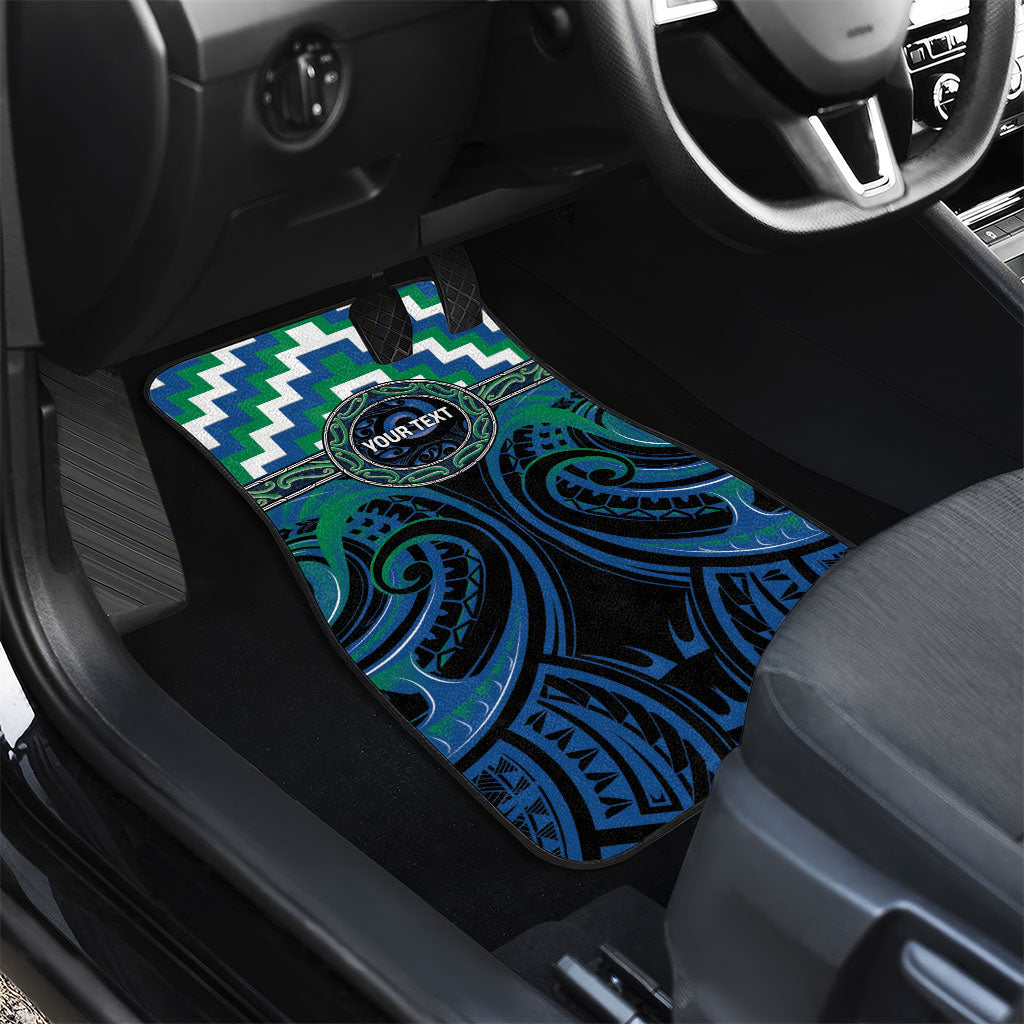 Aotearoa Ngati Ranginui Personalised Car Mats Maori Iwi Poutama Puhoro Tattoo