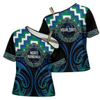 Aotearoa Ngati Ranginui Personalised Cross Shoulder Shirt Maori Iwi Poutama Puhoro Tattoo