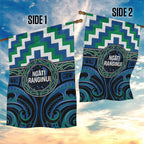 Aotearoa Ngati Ranginui Garden Flag Maori Iwi Poutama Puhoro Tattoo