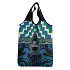 Aotearoa Ngati Ranginui Grocery Bag Maori Iwi Poutama Puhoro Tattoo