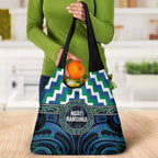 Aotearoa Ngati Ranginui Grocery Bag Maori Iwi Poutama Puhoro Tattoo