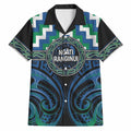 Aotearoa Ngati Ranginui Personalised Hawaiian Shirt Maori Iwi Poutama Puhoro Tattoo