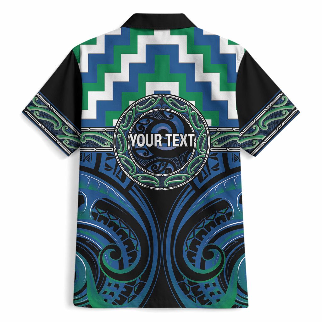 Aotearoa Ngati Ranginui Personalised Hawaiian Shirt Maori Iwi Poutama Puhoro Tattoo