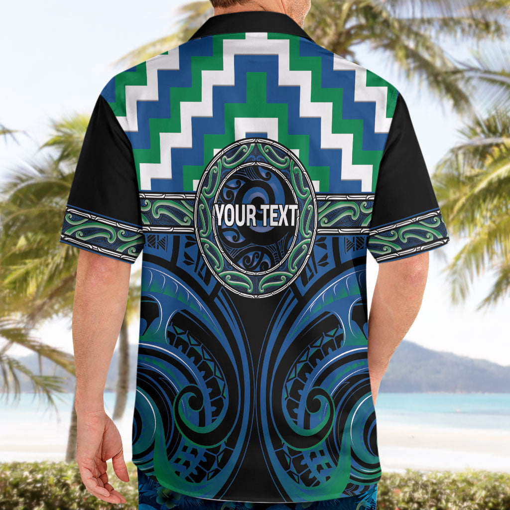 Aotearoa Ngati Ranginui Personalised Hawaiian Shirt Maori Iwi Poutama Puhoro Tattoo