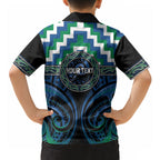 Aotearoa Ngati Ranginui Personalised Hawaiian Shirt Maori Iwi Poutama Puhoro Tattoo