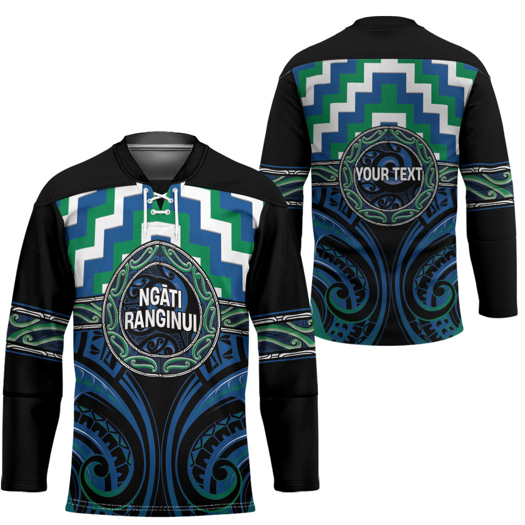 Aotearoa Ngati Ranginui Personalised Hockey Jersey Maori Iwi Poutama Puhoro Tattoo