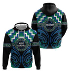 Aotearoa Ngati Ranginui Personalised Hoodie Maori Iwi Poutama Puhoro Tattoo