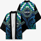 Aotearoa Ngati Ranginui Personalised Kimono Maori Iwi Poutama Puhoro Tattoo