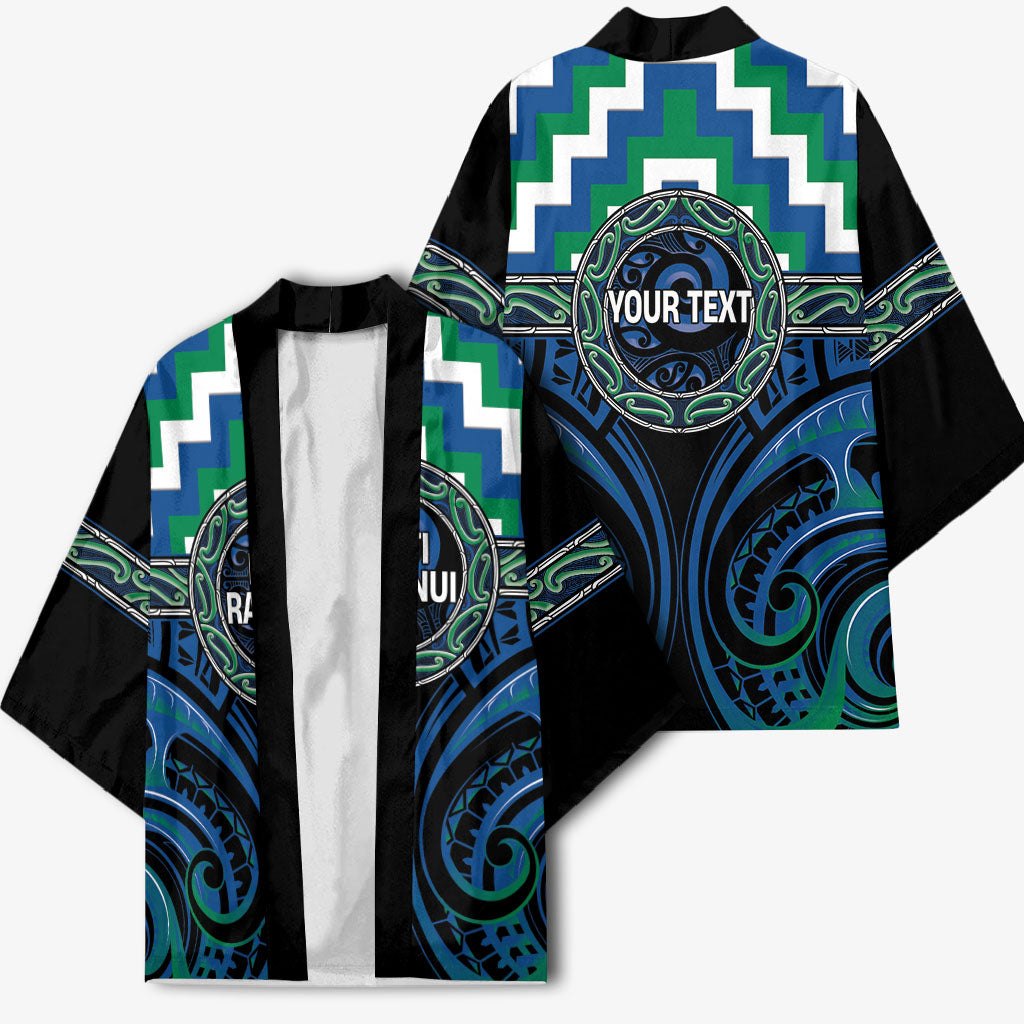 Aotearoa Ngati Ranginui Personalised Kimono Maori Iwi Poutama Puhoro Tattoo