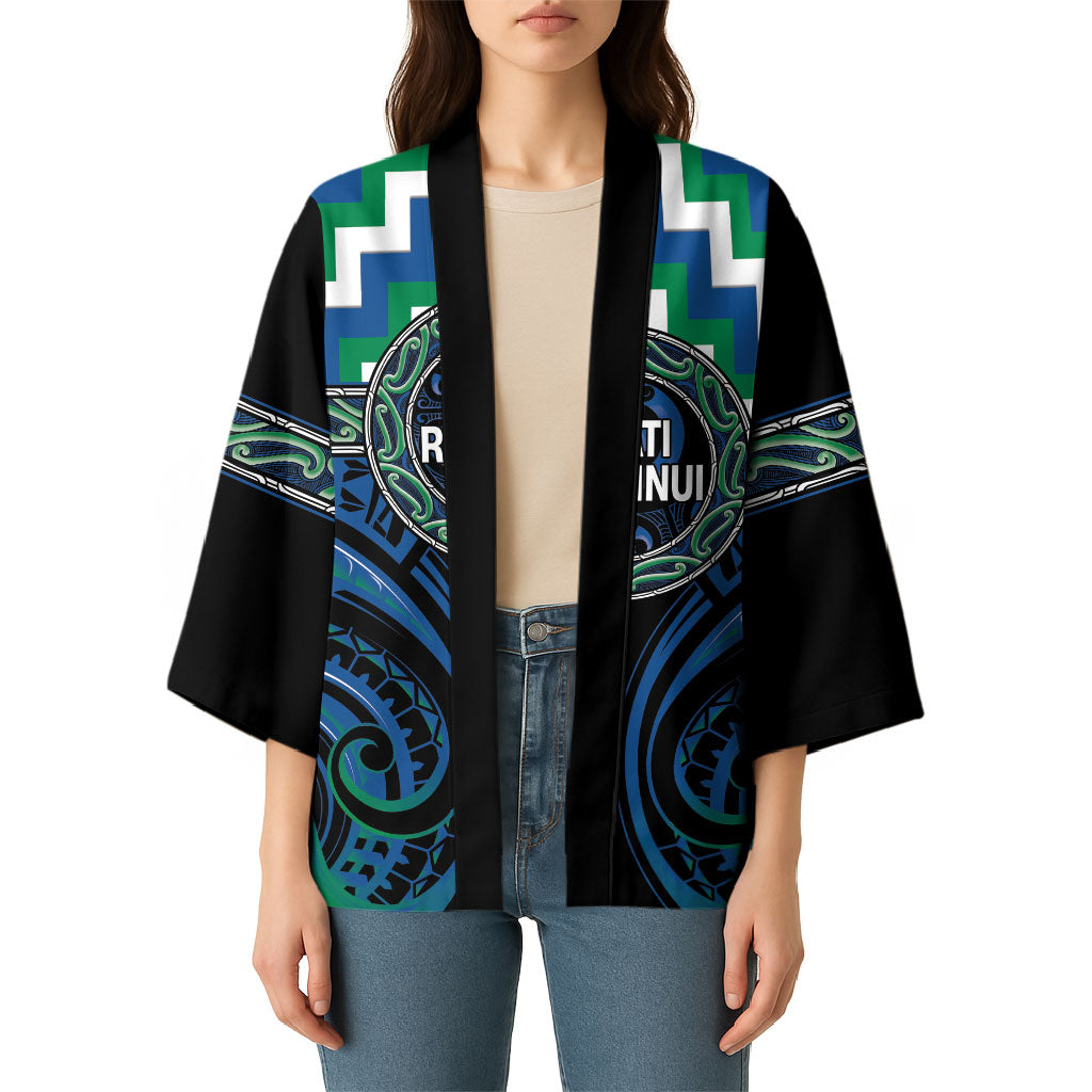 Aotearoa Ngati Ranginui Personalised Kimono Maori Iwi Poutama Puhoro Tattoo